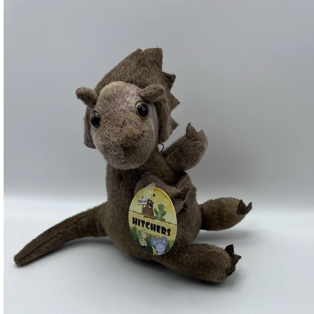 Squire Boone Village Hitchers‎ Triceratops Dinosaur Plush 6 Inch
